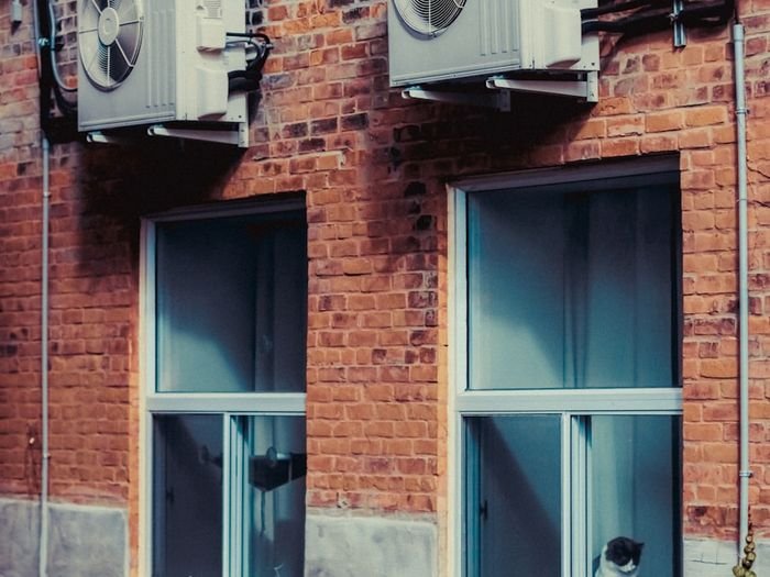 Heat pump at a house in Hagen a.T.W.