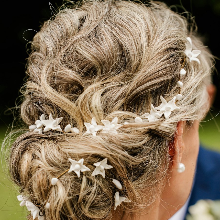 Wedding updo